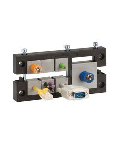 Pasamuros para cables conectorizados, IP54, 5 insertos, serie KEL, ICOTEK