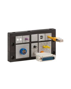 Pasamuros para cables conectorizados, IP54, 15 insertos, serie KEL-E, ICOTEK