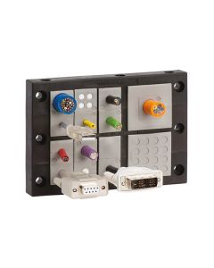 Pasamuros para cables conectorizados, IP54, 20 insertos, serie KEL-MT, ICOTEK