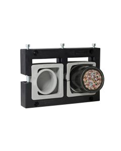 Pasamuros para cables conectorizados, IP54, 2 insertos, serie KEL-JUMBO, tornillos inox , ICOTEK