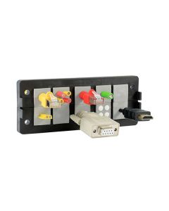 Pasamuros para cables conectorizados, IP54, 4 insertos, serie KEL-QUICK, ICOTEK