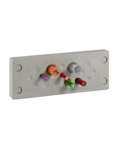 Pasamuros para cables no conectorizados, IP68/IP65, 17 cables, serie KEL-DPU, color gris, ICOTEK