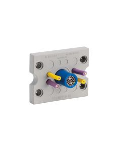 Pasamuros para cables no conectorizados, IP66, 13 cables, serie KEL-DPZ-B, color gris, ICOTEK