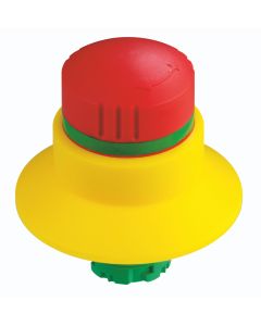 Seta de emergencia KRBUV70, formato Saliente, IP65, taladro Ø 30, Serie KOMBITAST R JUWEL