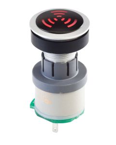 Zumbador RRJNSG+SG-24V, formato rasante, IP65, taladro Ø 22, Serie RONTRON-R-JUWEL
