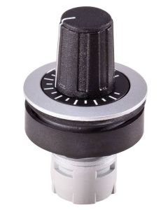 Mando para potenciómetro RRJR, formato rasante, IP65, taladro Ø 22, Serie RONTRON-R-JUWEL