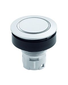 Pulsador luminoso RRJTLR, formato rasante, IP65, taladro Ø 22, Serie RONTRON-R-JUWEL