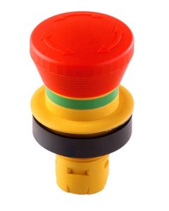 Seta de emergencia RRJUV, formato rasante, IP65, taladro Ø 22, Serie RONTRON-R-JUWEL