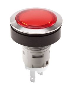 Indicador luminoso RRJVAN, formato rasante, IP65, taladro Ø 22, Serie RONTRON-R-JUWEL