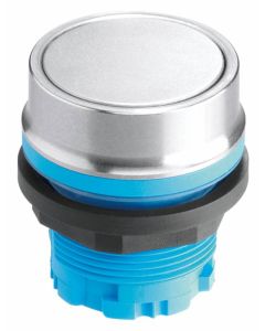 Pulsador RVAT_..., formato Saliente, IP69K, taladro Ø 22, Inox, Serie RVA