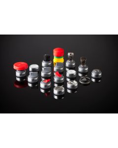 Familia completa RONDEX-M, formato Saliente, IP65, taladro Ø 22