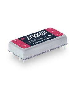 Convertidor DC DC para PCB, 30W, Uin 9-75Vdc, Uout 1.5, 2.5, 3.3, 5, 12, 15, ±5, ±12, ±15Vdc, TRACO POWER