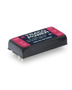 Convertidor DC DC para PCB 20W, Uin 9-160Vdc, Uout 3.3, 5, 12, 15,24, ±12, ±15Vdc, TRACO POWER