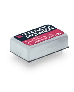 Convertidor DC DC para PCB 8W, Uin 9-160Vdc, Uout 3.3, 5, 12, 15, ±5, ±12, ±15Vdc, TRACO POWER