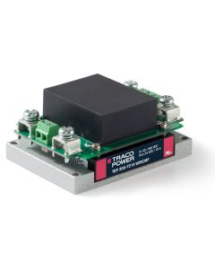 Convertidor DC DC en caja 200W, Uin 8,5-160Vdc, Uout 12, 15, 24, 28, 48Vdc, TRACO POWER