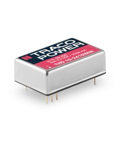 Convertidor DC DC para PCB 10W, Uin 9-75Vdc, Uout 3.3, 5, 12, 15,24, ±5, ±12, ±15Vdc, TRACO POWER