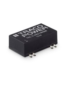 Convertidor DC DC para PCB 3W, Uin 9-75Vdc, Uout 3.3, 5, 12, 15,24, ±5, ±12, ±15Vdc, TRACO POWER