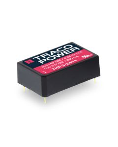 Convertidor DC DC para PCB 3W, Uin 9-160Vdc, Uout 5, 12, 15,24, ±12, ±15Vdc, TRACO POWER