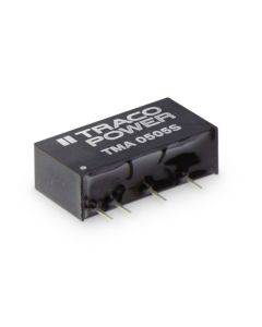 Convertidor DC DC para PCB 1W, Uin 2,97-26,6Vdc, Uout 5,9,12,15, ±5, ±12, ±15Vdc, TRACO POWER