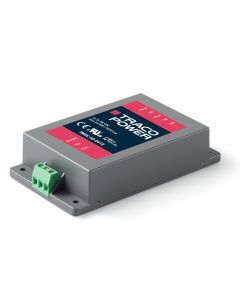 Convertidor DC DC en caja 40W, Uin 9-75Vdc, Uout 5,1, 12, 15, 24, 48Vdc, TRACO POWER