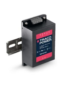 Fuente de Alimentación AC DC carril DIN 15, 30, 60W, Uin Vac monofásica, Uout 3,3, 5, 12, 15, 24, 48Vdc, TRACO POWER