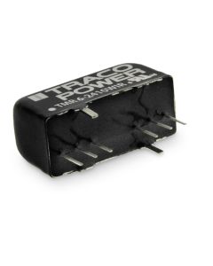 Convertidor DC DC para PCB 6W, Uin 9-160Vdc, Uout 3.3, 5, 12, 15,24, ±5, ±12, ±15Vdc, TRACO POWER