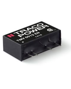 Convertidor DC DC para PCB 1W, Uin 4,5-13,2Vdc, Uout 5,12,15, ±5, ±12, ±15Vdc, TRACO POWER