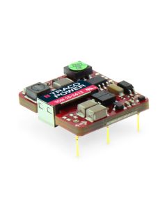 Convertidor DC DC para PCB 15W, Uin 4,5-75Vdc, Uout 3.3, 5, 12, 15Vdc, TRACO POWER