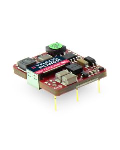 Convertidor DC DC para PCB 15W, Uin 4,5-75Vdc, Uout 3.3, 5, 12, 15Vdc, TRACO POWER