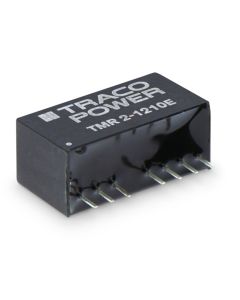 Convertidor DC DC para PCB 2W, Uin 4,5-75Vdc, Uout 3.3, 5,12Vdc, TRACO POWER