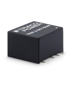 Convertidor DC DC para PCB 3W, Uin 4,5-75Vdc, Uout 3.3, 5, 12, 15,24, ±5, ±12, ±15Vdc, TRACO POWER