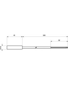 Resistencia calefactora con ventilador, serie RCE 016, 9W, 110-265Vac, montaje mural, UL, STEGO