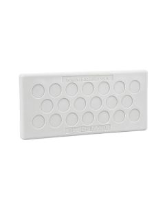 Pasamuros para cables no conectorizados, IP64, para 26 cables, color gris, serie KEL-DP, ICOTEK