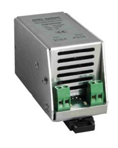 Fuente de Alimentación AC DC carril DIN 80W, Uin 6-28Vac, 9-39 Vdc. Uout 1.25-27Vdc, ADEL SYSTEMS
