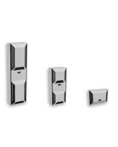 Aire acondicionado industrial para indoor/outdoor. Familia completa Slimline PRO, desde 350W hasta 6000W, IP56, montaje lateral o semiempotrado, desde 230Vac hasta 460Vac, SEIFERT