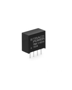 Convertidor DC DC para PCB 1W, Uin 2,97-26,4Vdc, Uout 3.3,5,9,12,15Vdc, TRACO POWER