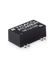 Convertidor DC DC para PCB 3,5W, Uin 4,5-75Vdc, Uout 5, 12, 15,24, ±12, ±15Vdc, TRACO POWER