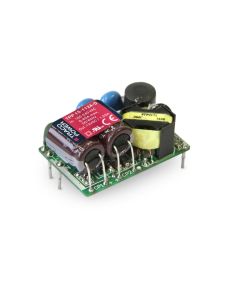 Fuente de Alimentación AC DC formato abierto, montaje PCB, 13.2, 15W, Uout 3,3, 5, 9, 12, 15, 24, 36, 48Vdc, TRACO POWER