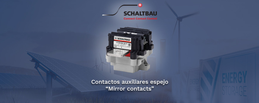 Contactos auxiliares espejo. “Mirror contacts”