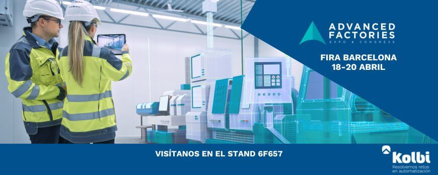 Kolbi presenta en Advanced Factories 2023 la revolución para todas las aplicaciones rotatorias y en movimiento mediante la nueva