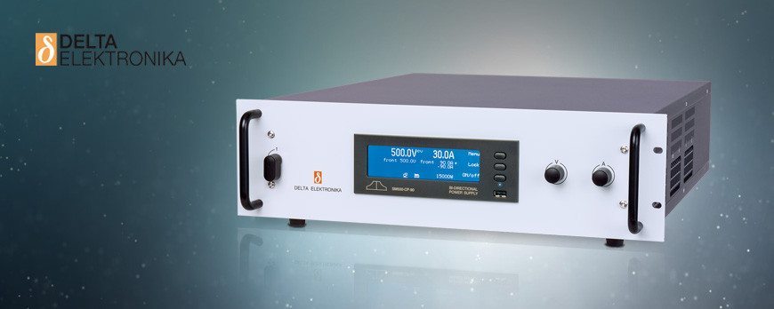 Nueva fuente de alimentación programable bidireccional 15KW con conexión en cascada de hasta 300KW.