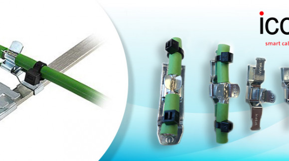 Nuevos clips de apantallamiento EMC de ICOTEK, conexión fiable de pantallas de cables en redes Profinet