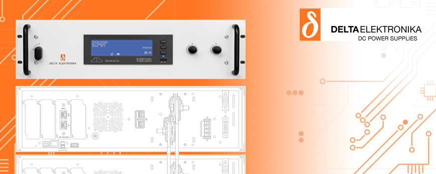 DELTA ELEKTRONIKA. Fuentes programables bidireccionales de 15KW. Sistemas escalables 900KW