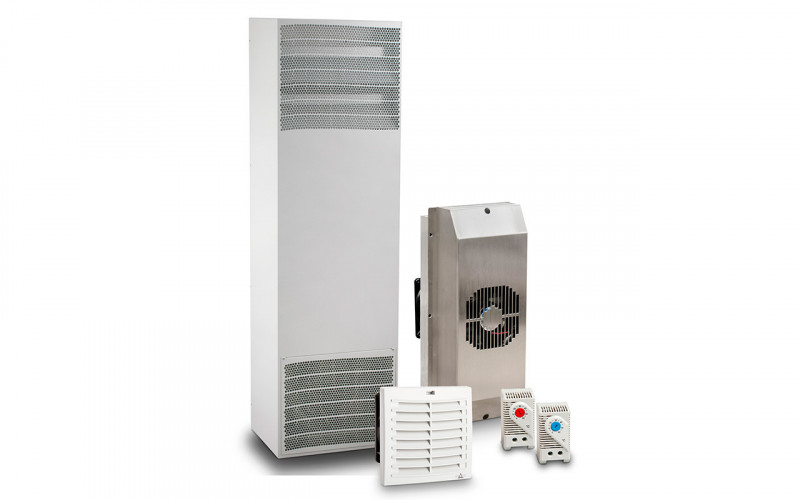 HVAC, aire acondicionado industrial, ventiladores