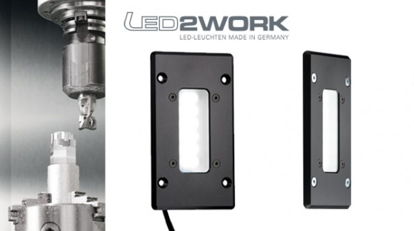 Iluminación LED ultracompacta con IP68 para maquinaria industrial con la serie VARILED de LED2WORK