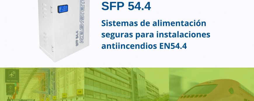 Sistemas de Alimentación Seguras para instalaciones Antiincendios de Adel EN54.4