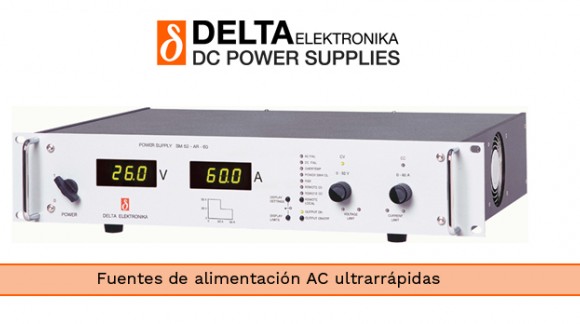 Fuentes de alimentación programables ultrarrápidas de la serie SM de DELTA ELEKTRONIKA