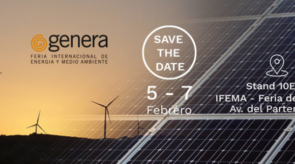 Save the Date! Inscríbete a Genera 2020. La Feria Internacional de Energía y Medio Ambiente