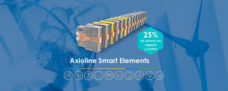 25% ahorro de espacio y coste con los nuevos Smart Elements de Phoenix Contact