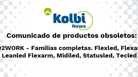 Varias familias de Led2Work quedan obsoletas el 03.07.2020